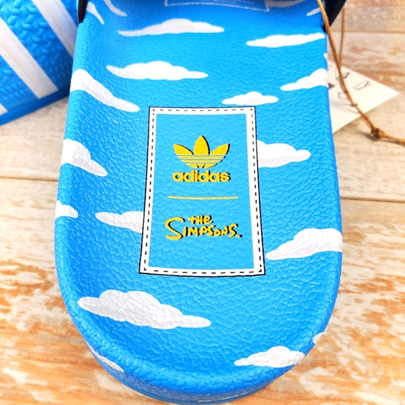Adidas X Simpsons Adilette J Slides - Picture 4 of 7